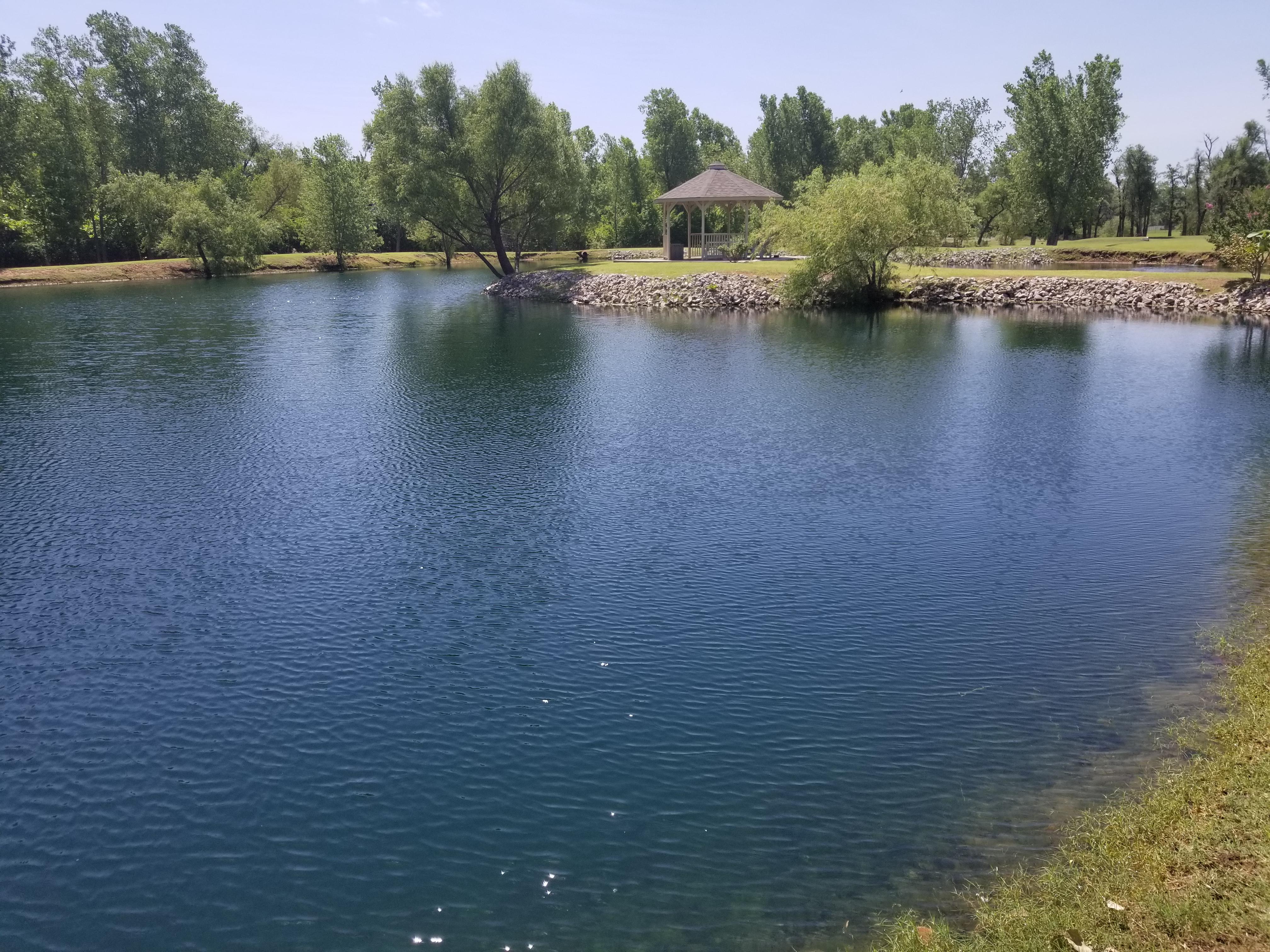After pond