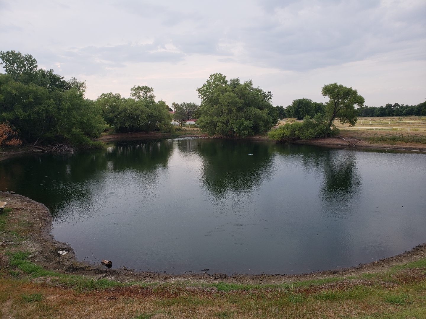 After pond